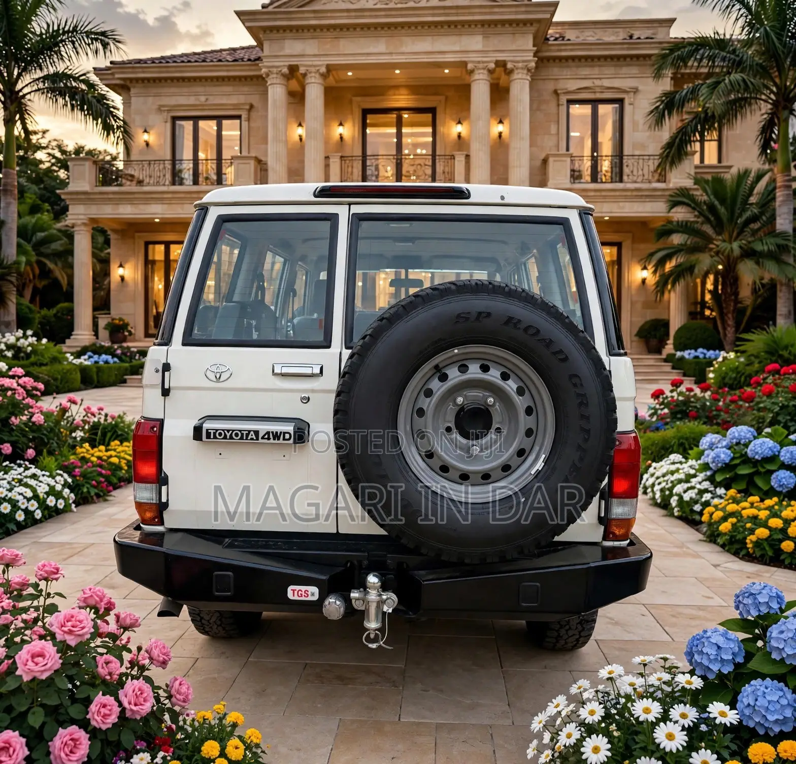 New Toyota Land Cruiser 2025 White