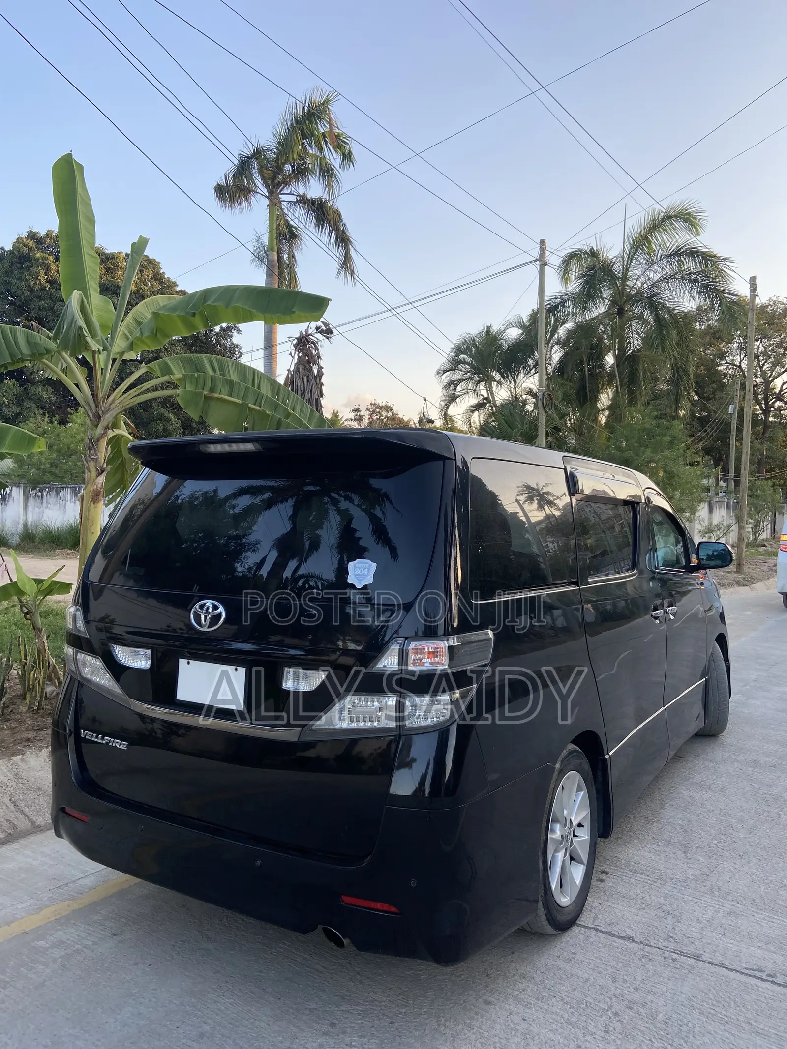 Toyota Vellfire V 2.4 4WD 7-Seater 2009 Black