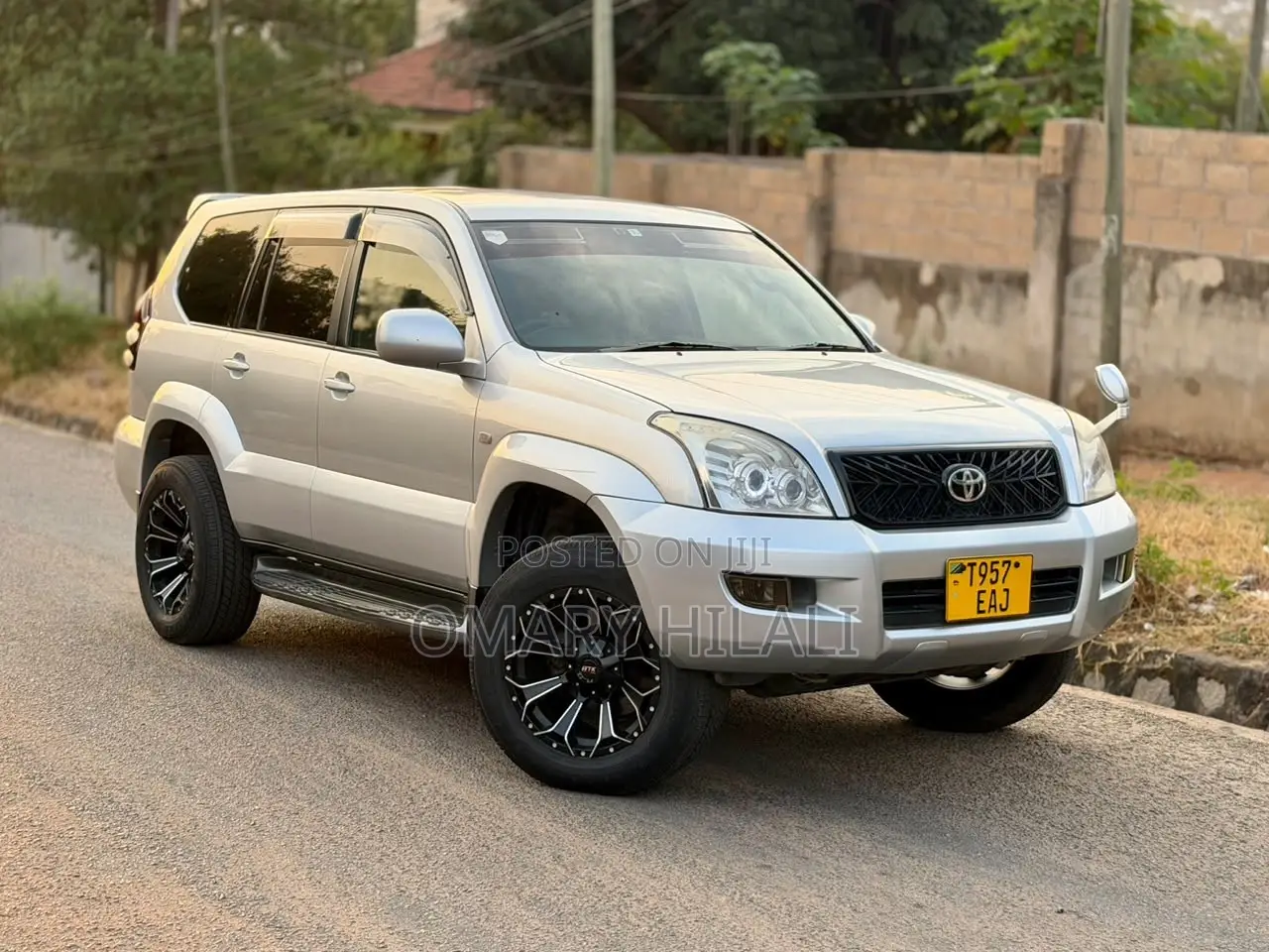 Toyota Land Cruiser Prado 2004 Silver