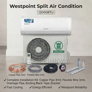 ​Westpoint Split Air Conditioner 12000 BTU (Full Installation Ki