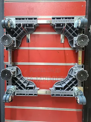 ​Adjustable Trolley Stand With Wheels for Fridge & Washing Machi