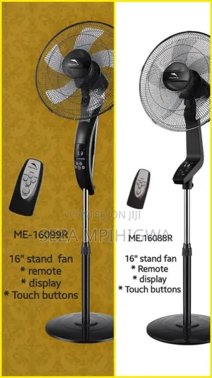 Dolphin 16" Digital Stand Fan With Remote & Touch Display