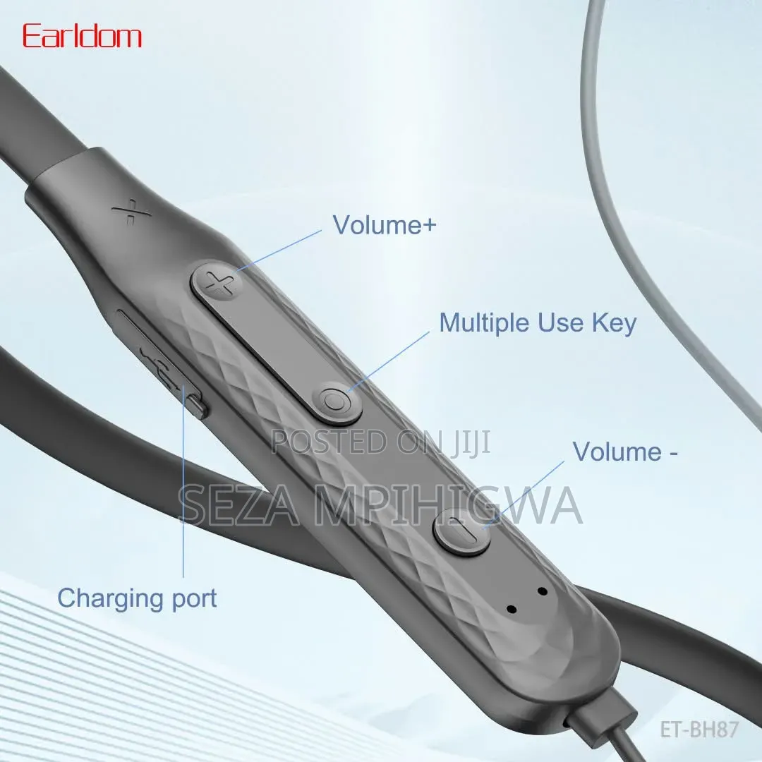 ​Earldom ET-BH87 Neckband Wireless Bluetooth Earphones