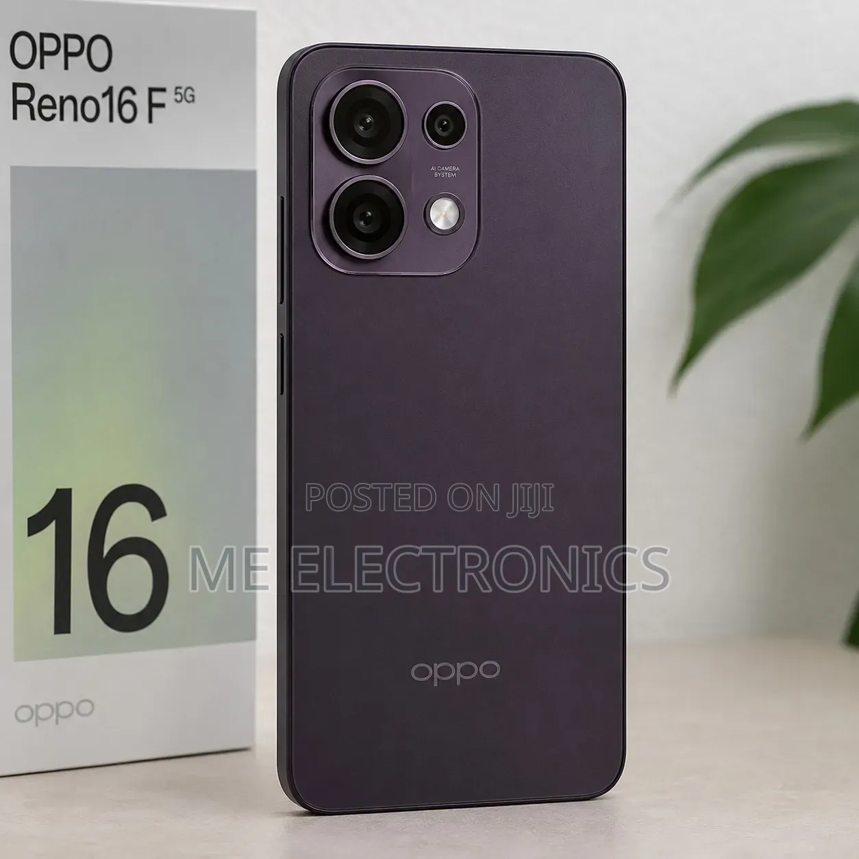 New Oppo Reno16 F 256 GB Black