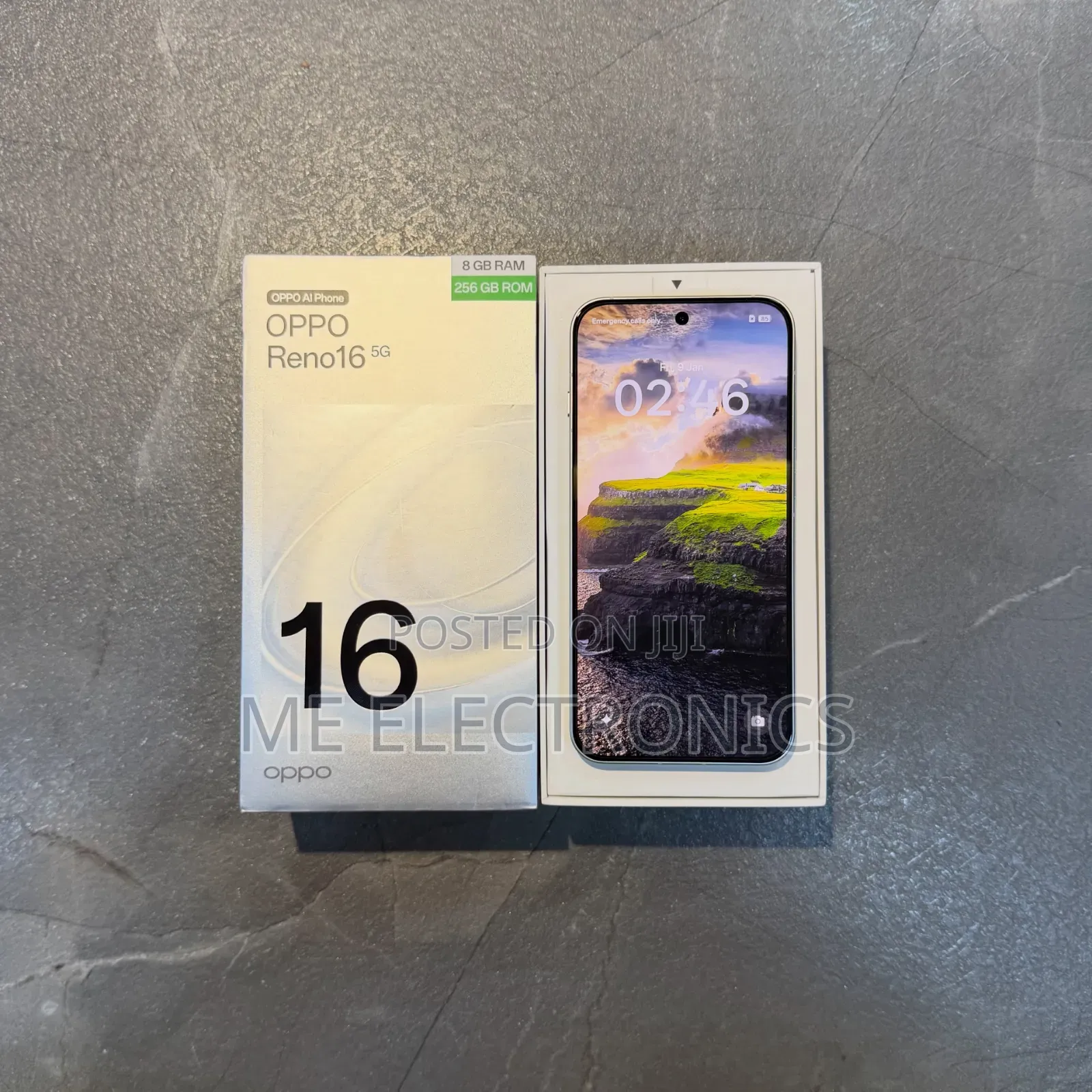 New Oppo Reno16 256 GB White