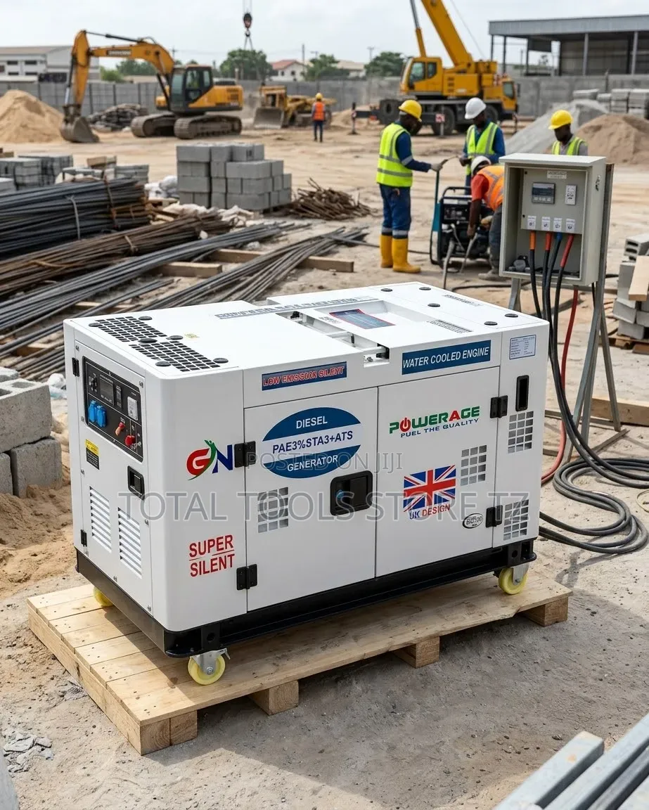 Powerage Silent Diesel With Water Cooling System 15kva UK