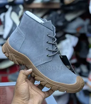 Men's Leather Boot Shoes 4 Exciting Colours CAT Design