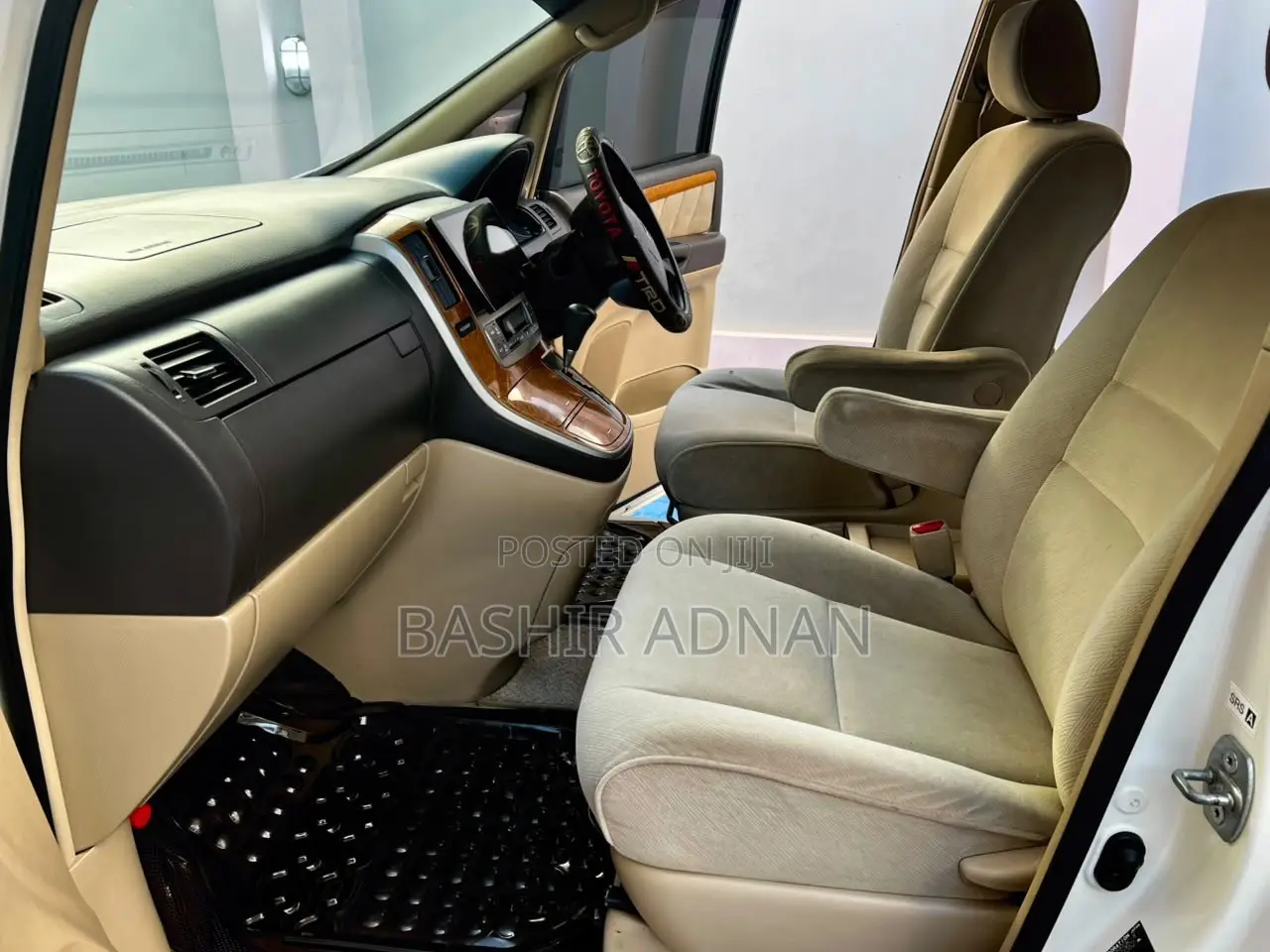 Toyota Alphard 2007 White