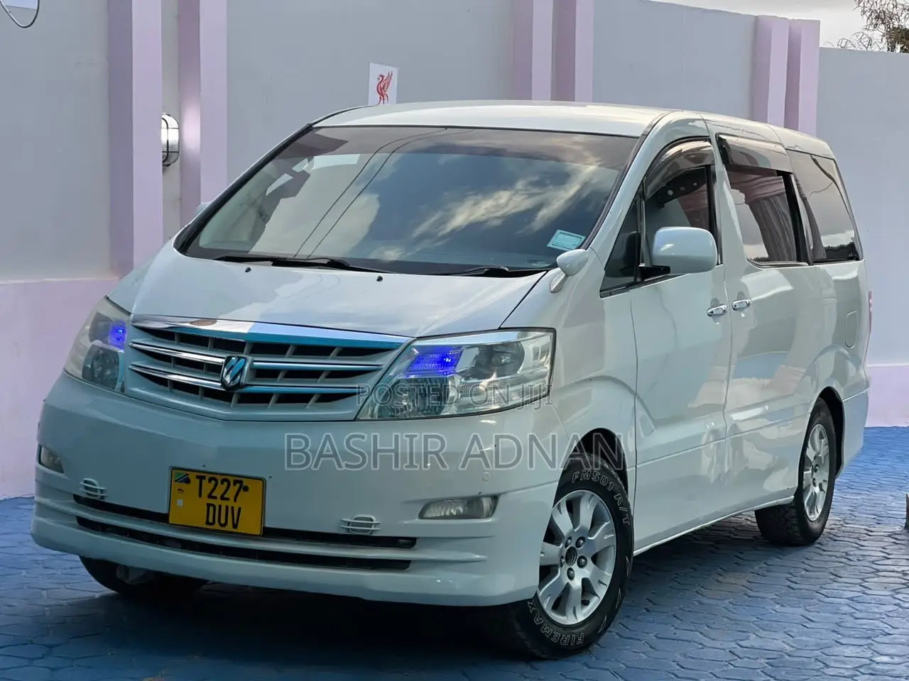 Toyota Alphard 2007 White