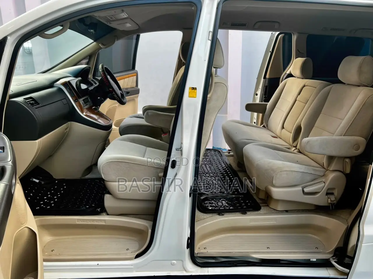 Toyota Alphard 2007 White