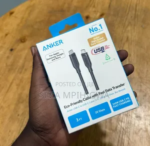 ​Anker 240W 20Gbps Fast Charging & High-Speed Data Cable (3 FT)