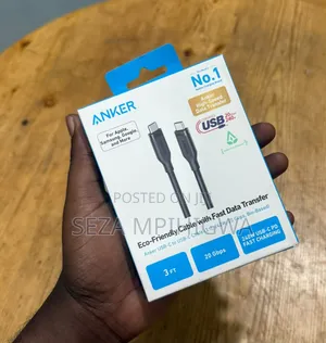 ​Anker 240W 20Gbps Fast Charging & High-Speed Data Cable (3 FT)