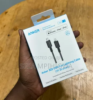 Anker 322 USB-C to Lightning Cable (3 Ft / 0.9 M, Braided)