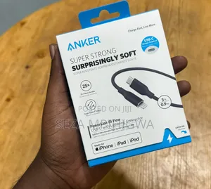 Anker PowerLine III Flow USB-C to Lightning Cable (3 Ft / 0.9 M)