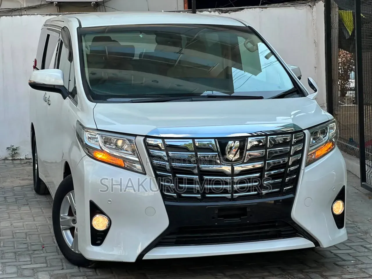 Toyota Alphard 2016 White