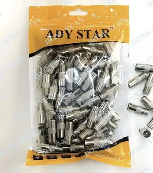 Ady Star F-Type Female to Coaxial TV Adapter Connectors.