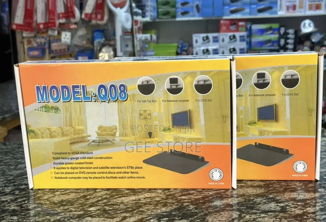 Model Q08 Wall-Mounted Shelf / DVD Bracket