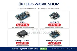 Tunauza Sensor Zote Capastor Na Resistor Zote Kubwa Na Ndogo Na Vingin