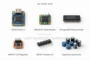 Tunauza Sensor Zote Capastor Na Resistor Zote Kubwa Na Ndogo Na Vingin
