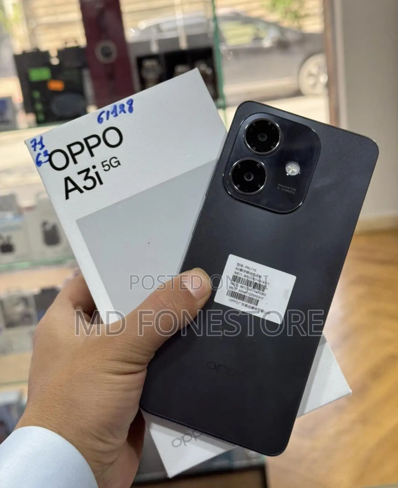 New Oppo A3 128 GB Black