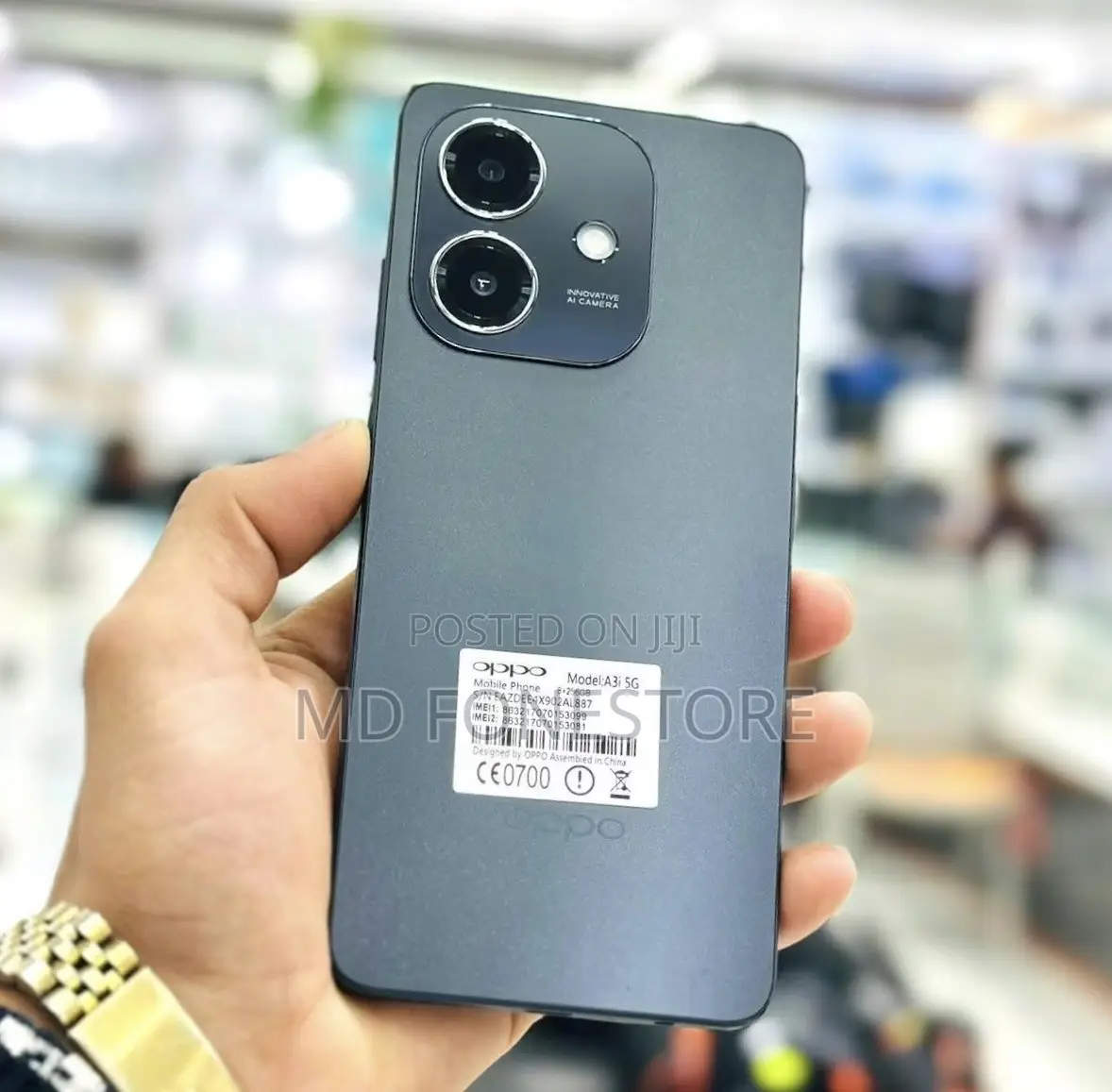 New Oppo A3 128 GB Black