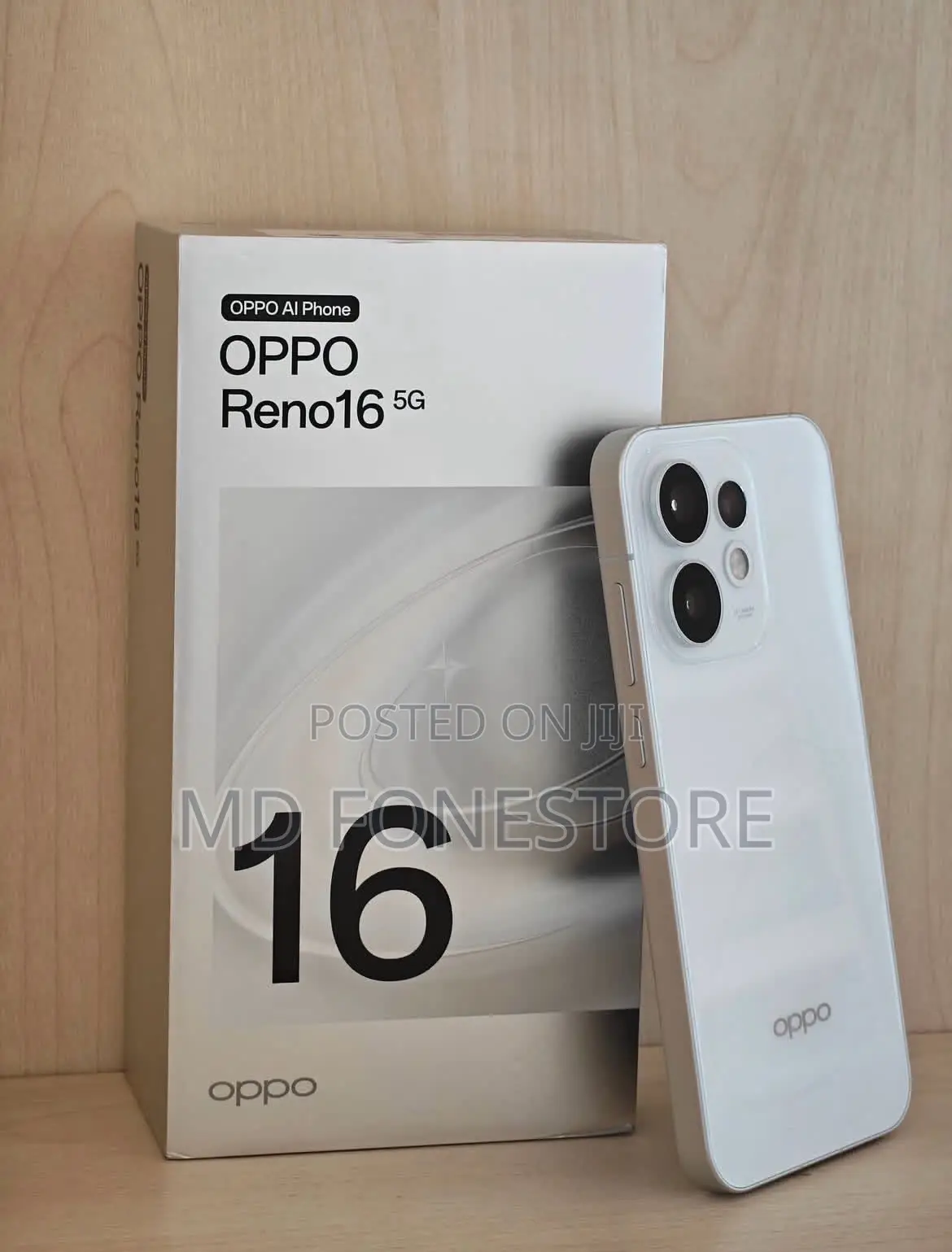 New Oppo Reno16 256 GB White