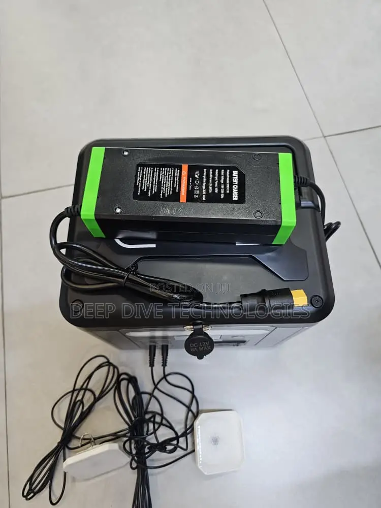 Portable Power Station 500W 850Wh + Solar Panel – Pure Sine Wave