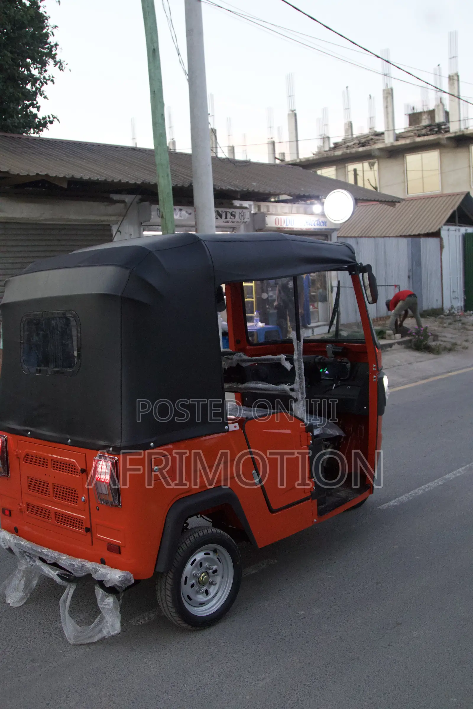 New Bajaj 2026 Orange