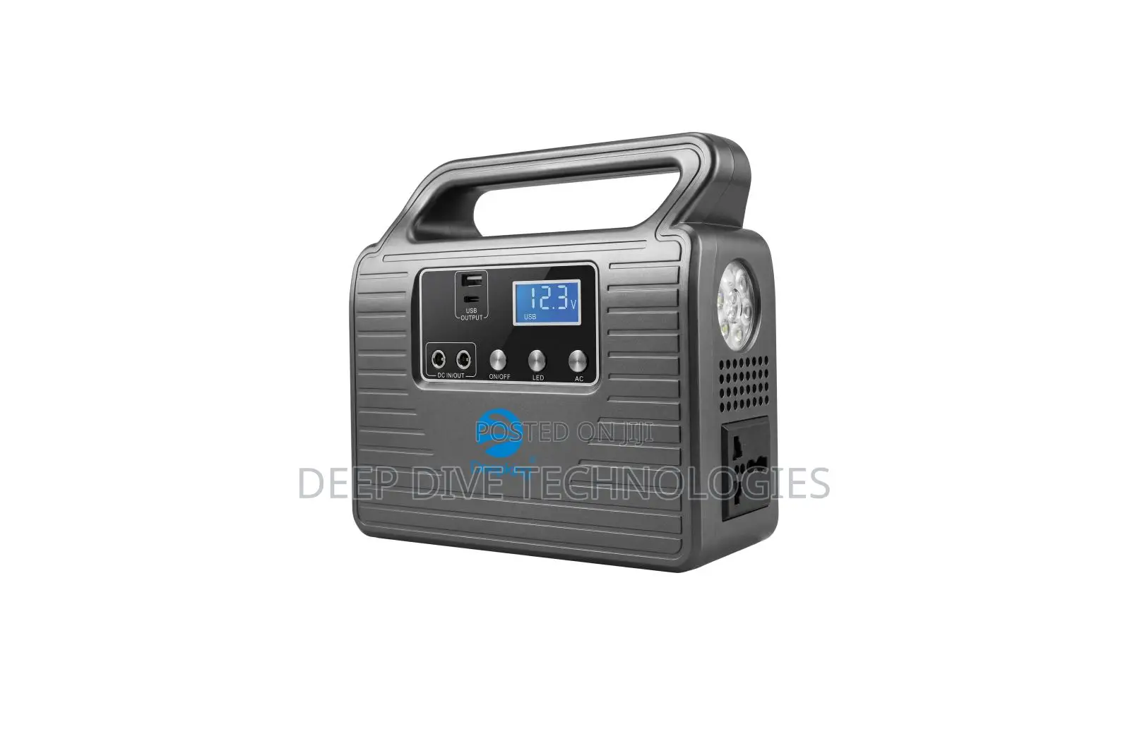 Portable Power Station 200W 166Wh – Rechargeable Backup Power Supply