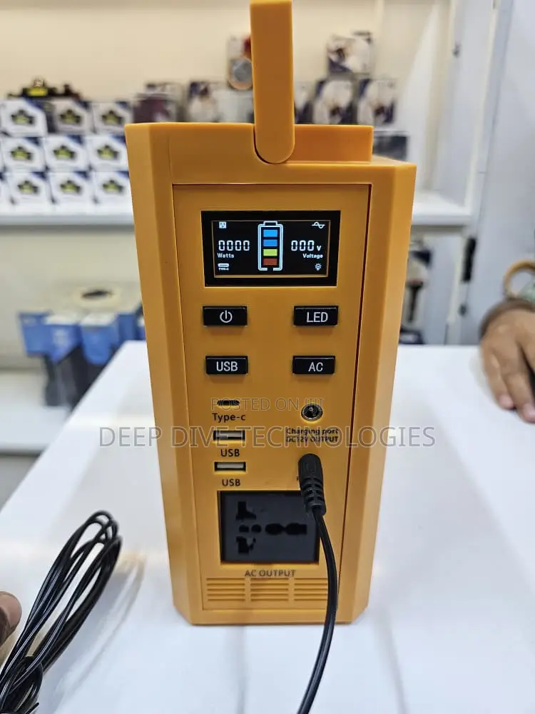 DK-1007 Portable Power Station – 300W / 300Wh + Solar Panel Included
