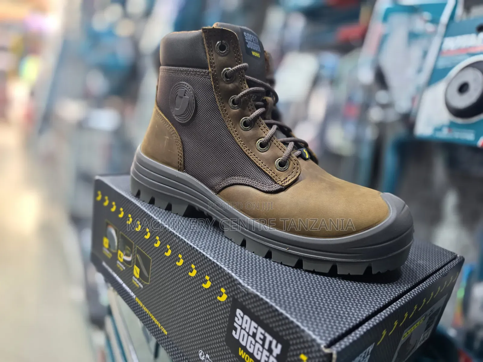 Safety Boots (Full Leather) Safety Jogger Dakar EW S3