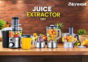 Skywood Juice Extractor 5 in 1* Model : *NJ-J220B