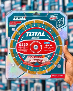 Dry Diamond Disc 9" Total