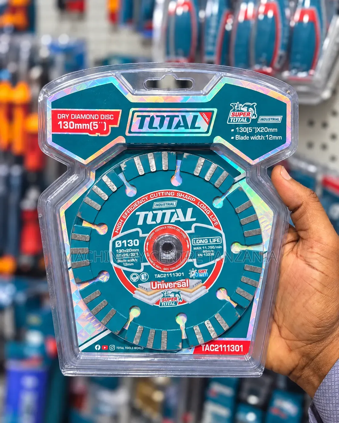 Dry Diamond Disc 5" Total