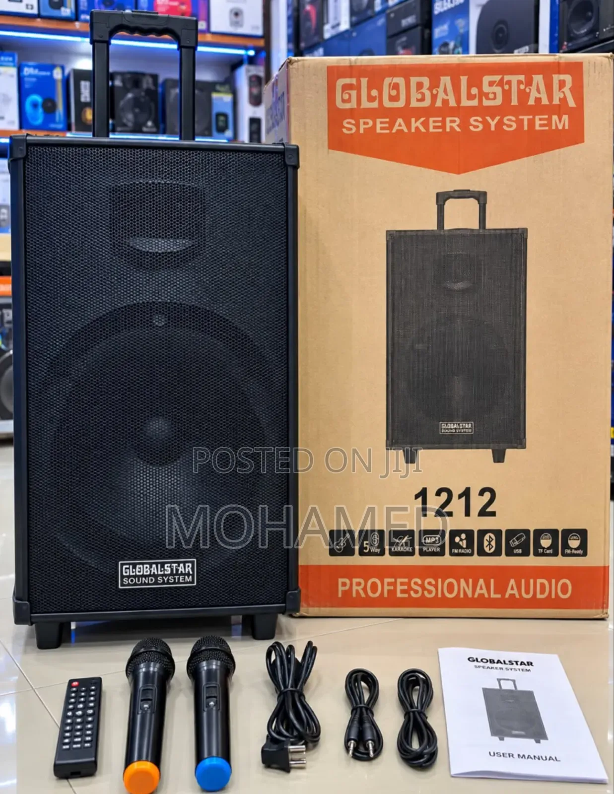 Globalstar 1212 – Speaker Ya Kuchaji