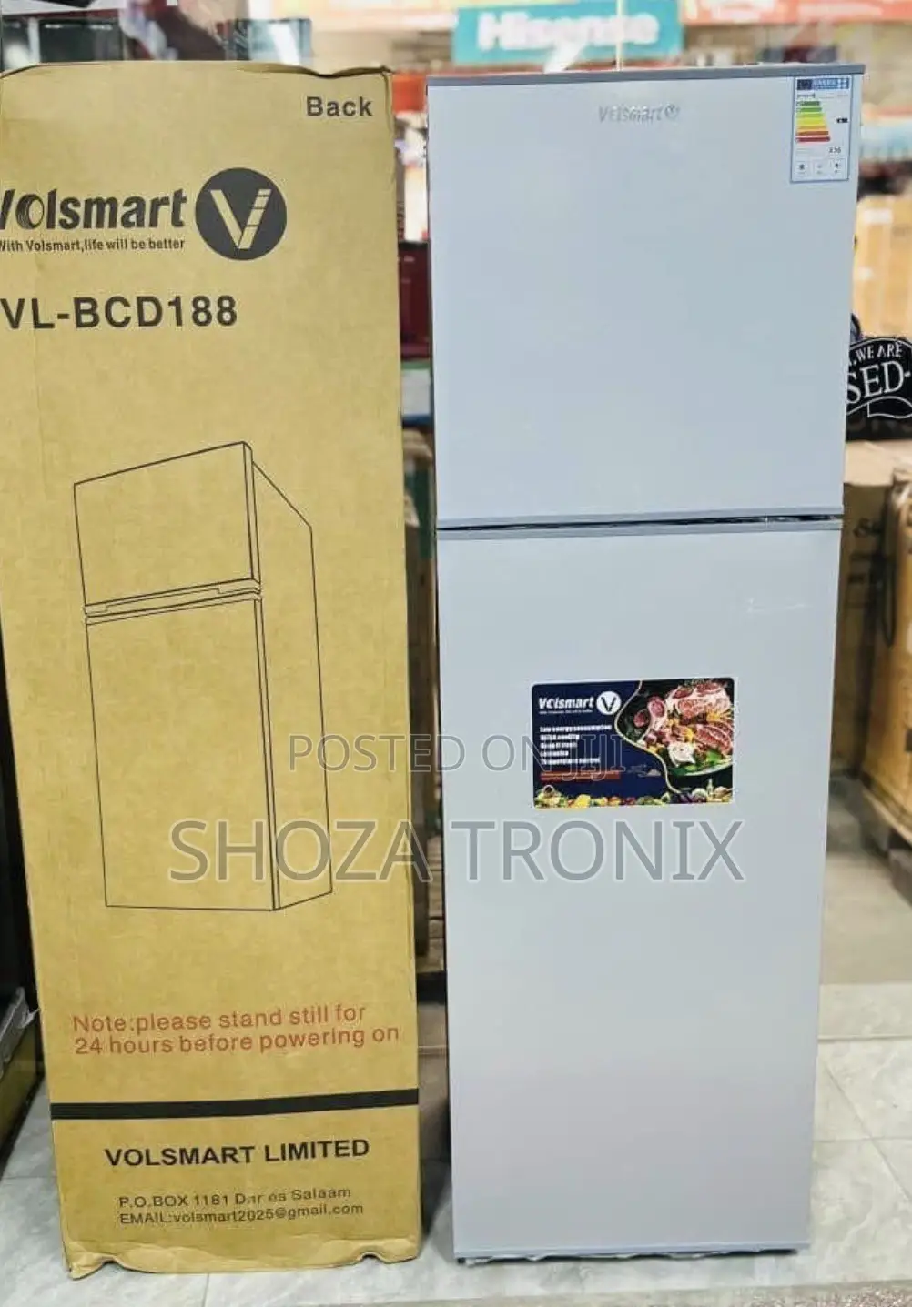 Volsmart Fridge 188L*
