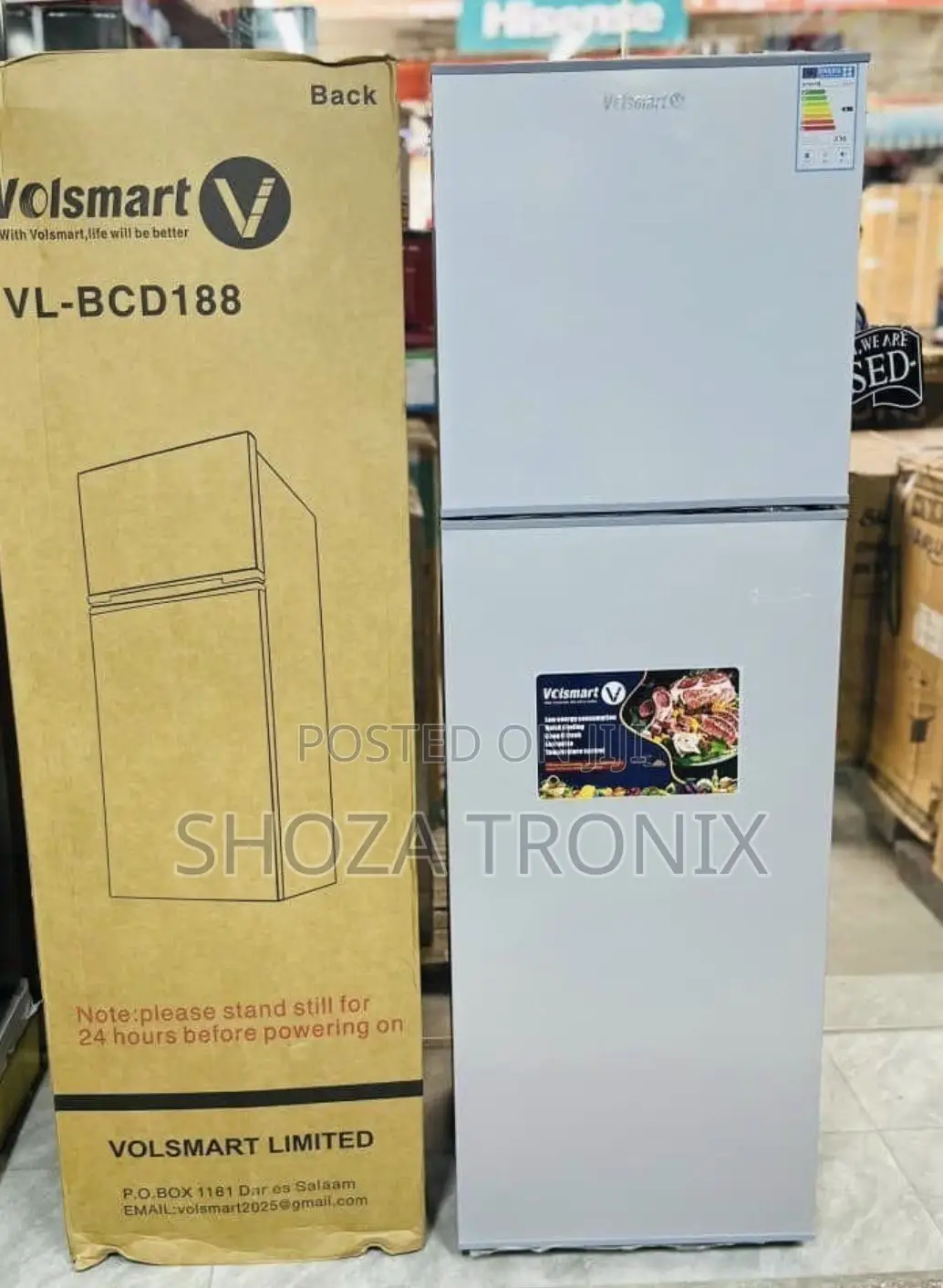 Volsmart Fridge 188L*