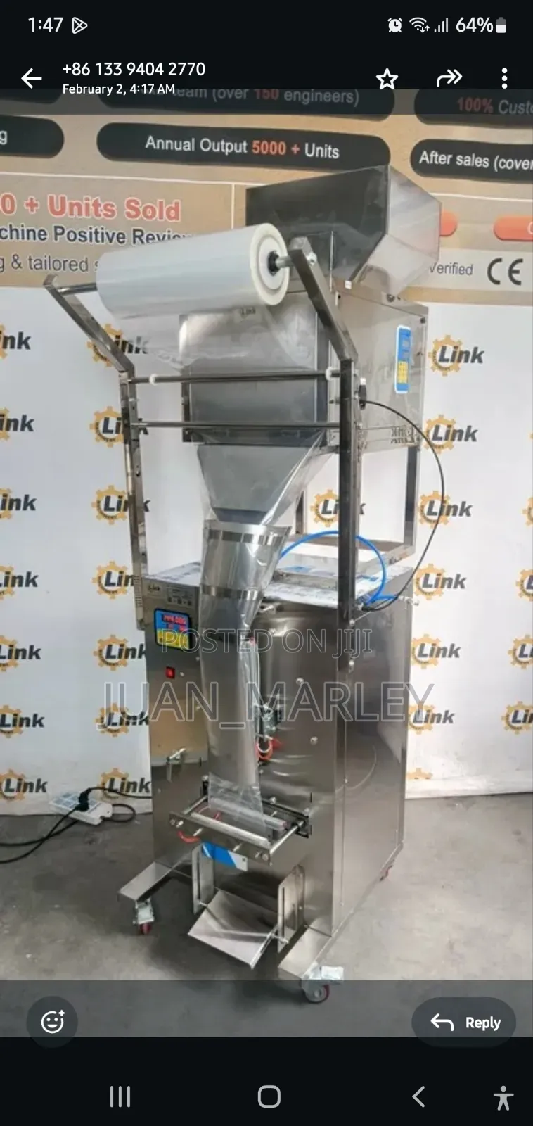 Fully Automatic Packenging Machine