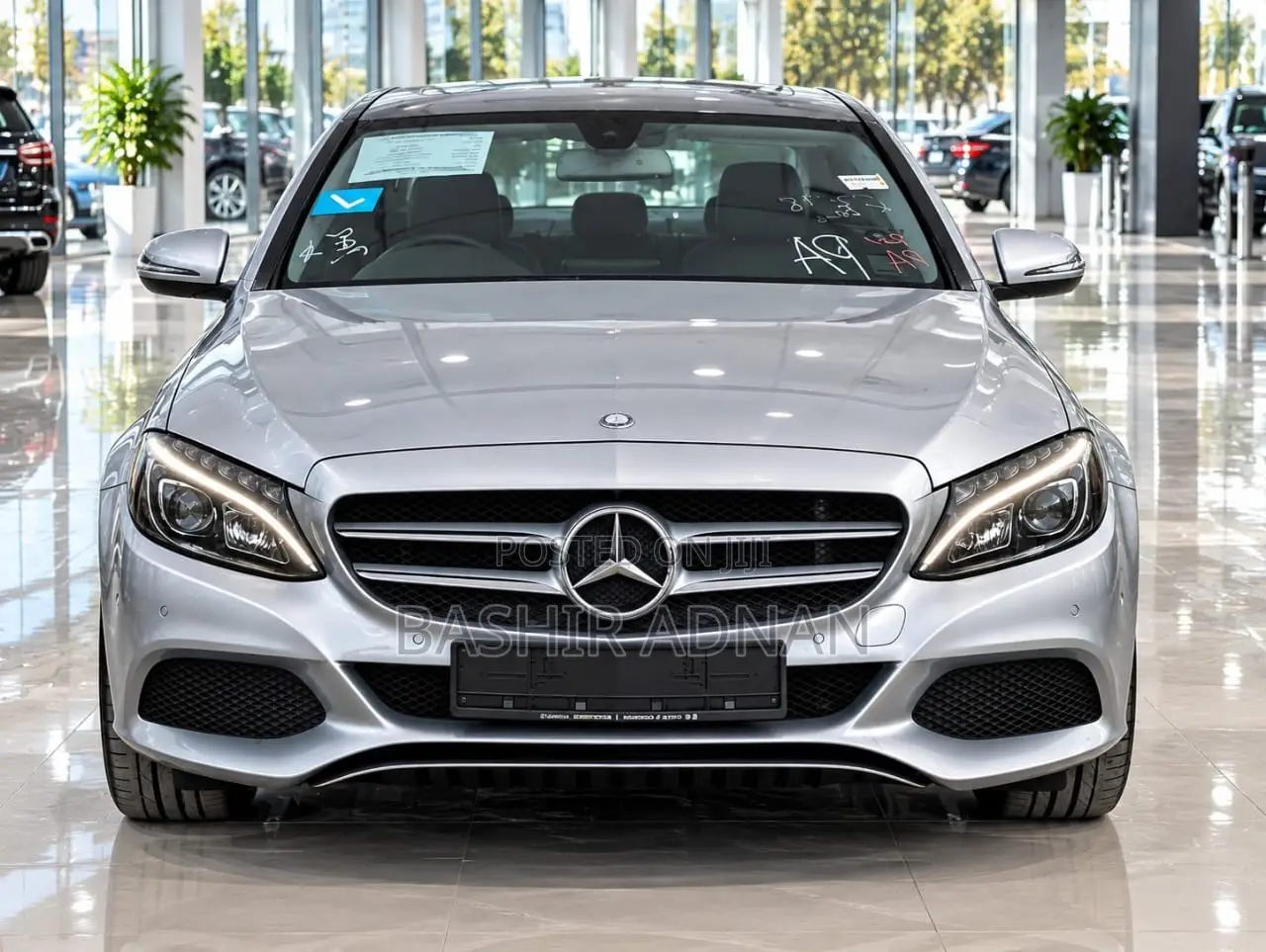 Mercedes-Benz C-Class C 180 7G-TRONIC PLUS (W205) 2017 Silver