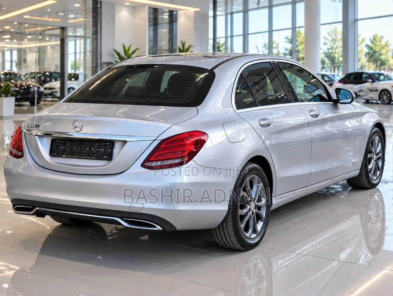 Mercedes-Benz C-Class C 180 7G-TRONIC PLUS (W205) 2017 Silver