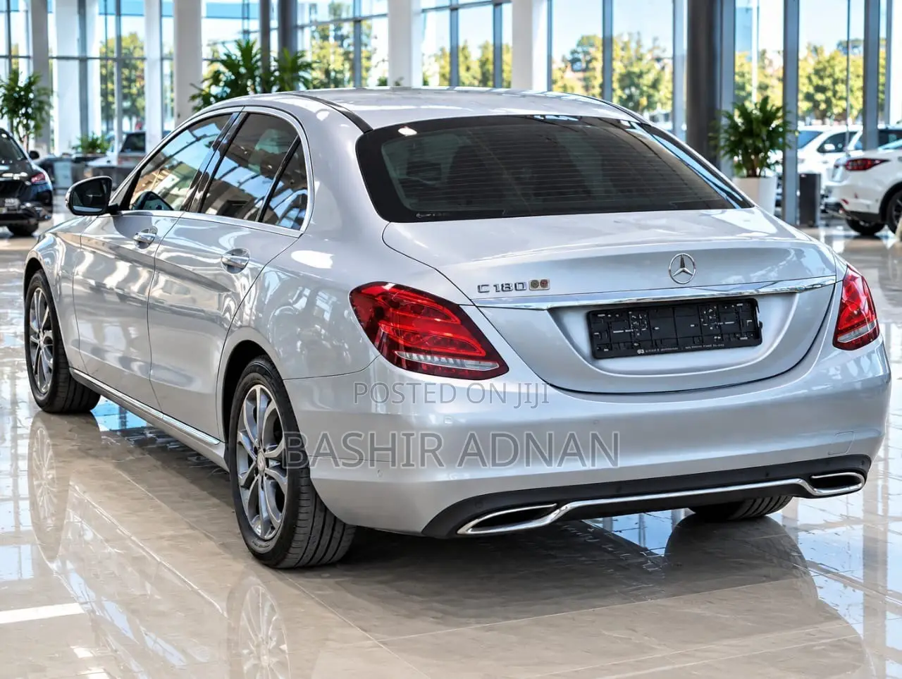 Mercedes-Benz C-Class C 180 7G-TRONIC PLUS (W205) 2017 Silver
