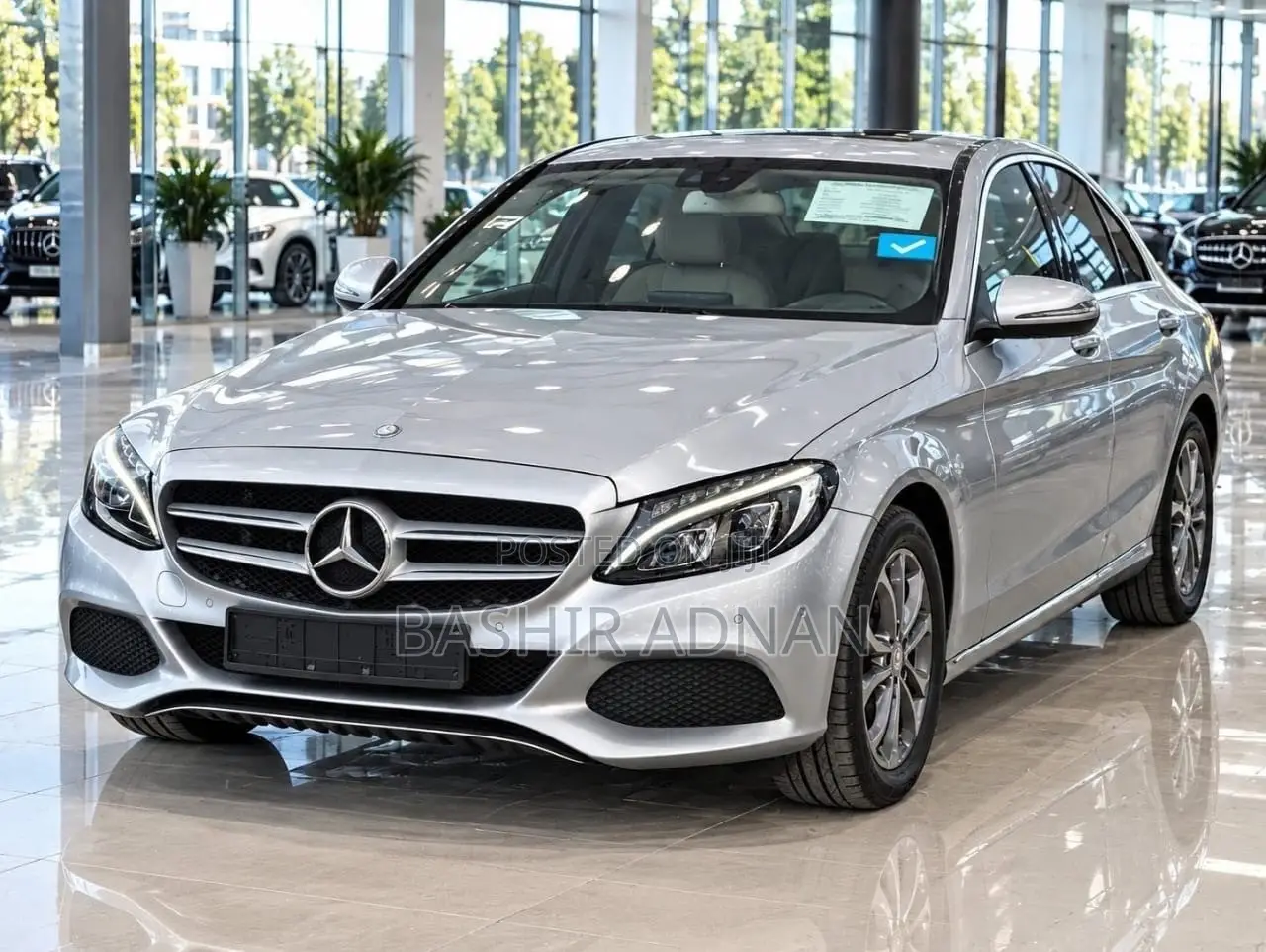 Mercedes-Benz C-Class C 180 7G-TRONIC PLUS (W205) 2017 Silver