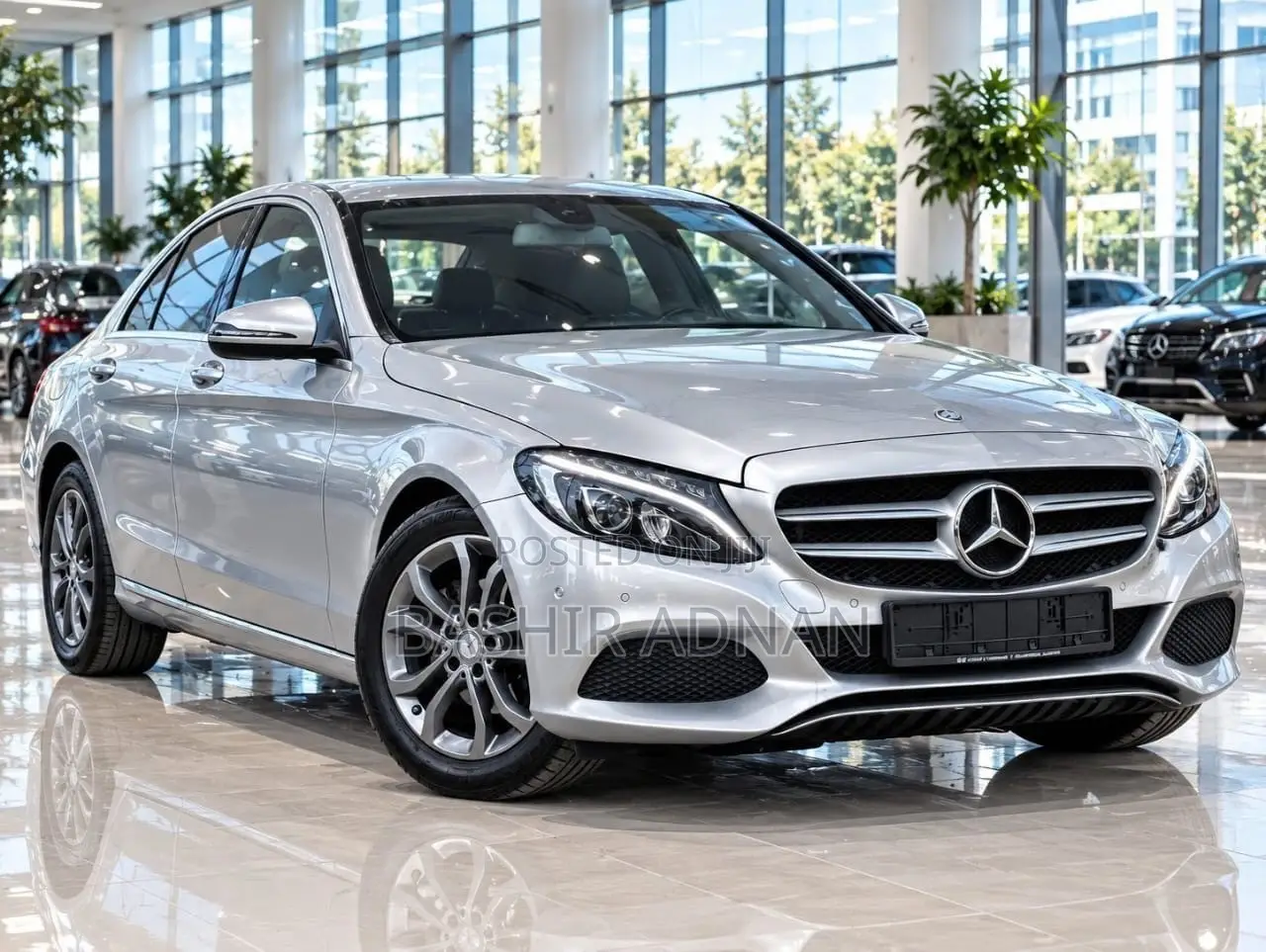 Mercedes-Benz C-Class C 180 7G-TRONIC PLUS (W205) 2017 Silver