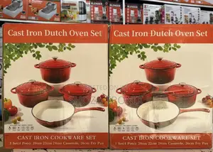 Cast Iron Dutch Oven Set
