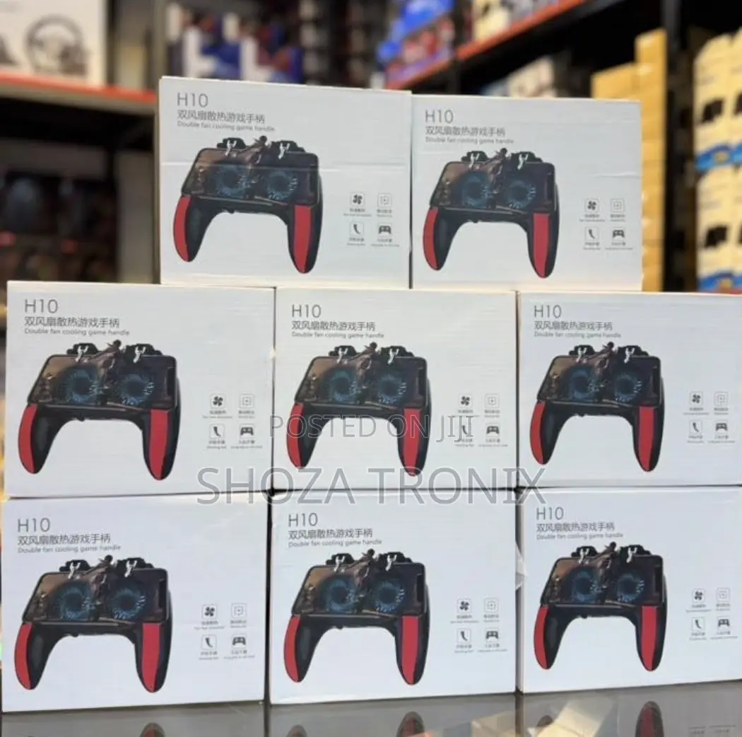 H10 Double Fan Cooling Game Handle