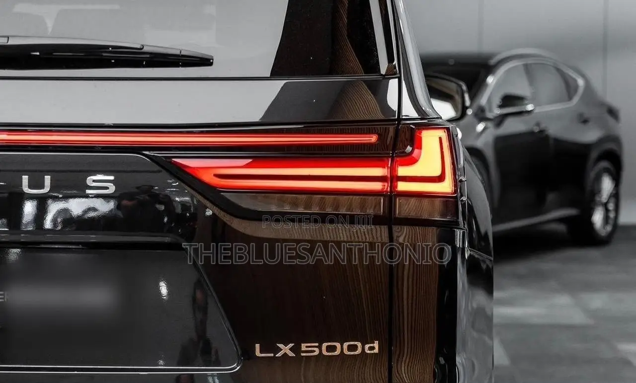 New Lexus LX 2025 Black