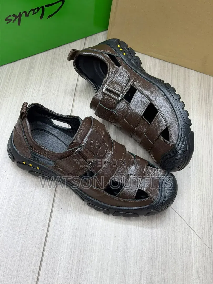 Men's Leather Sandals 2 Clearly Smart Colours