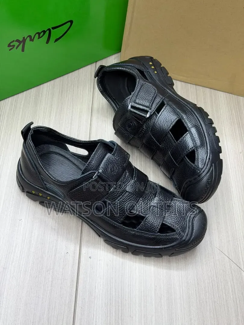 Men's Leather Sandals 2 Clearly Smart Colours