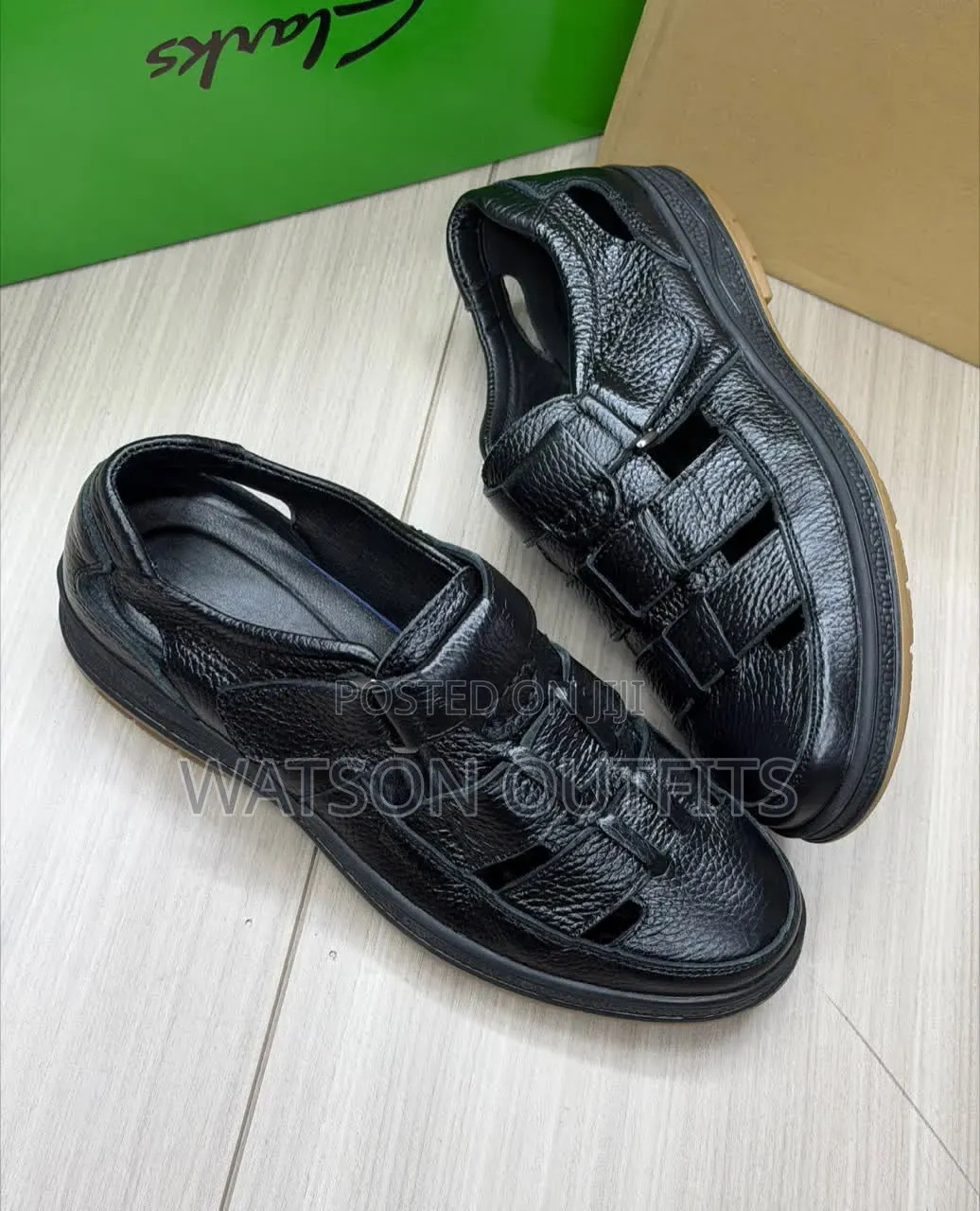 Men's Leather Sandals 2 Clearly Smart Colours