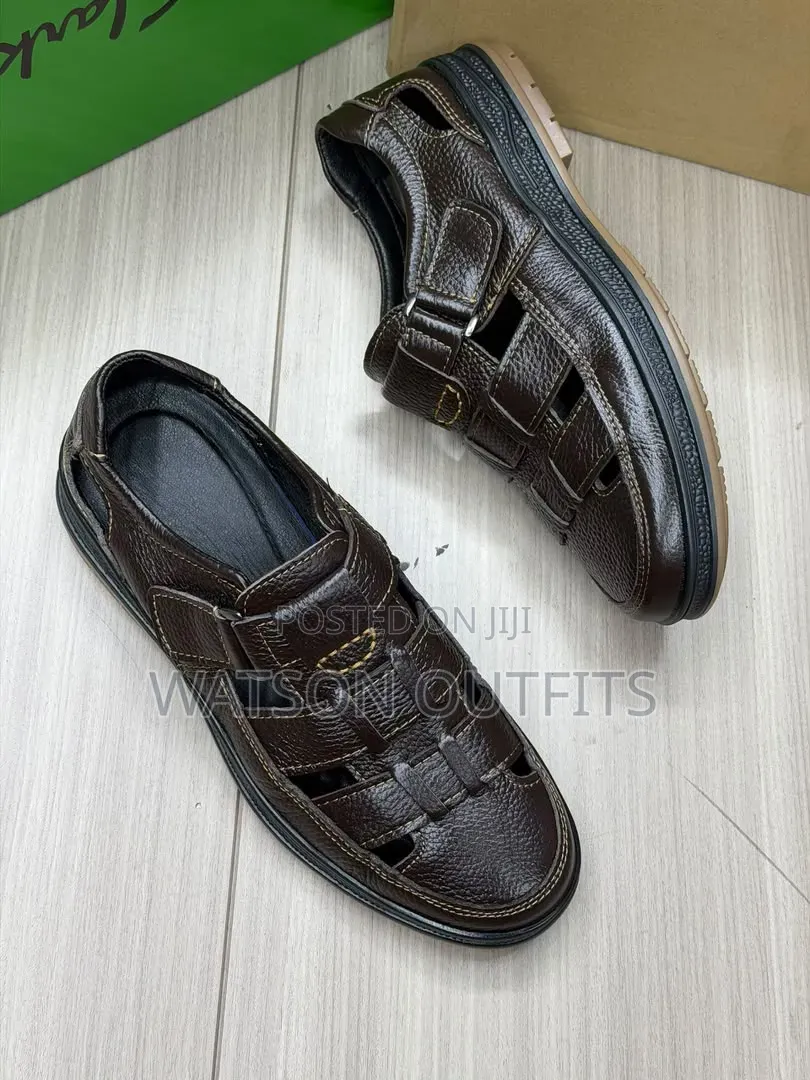 Men's Leather Sandals 2 Clearly Smart Colours
